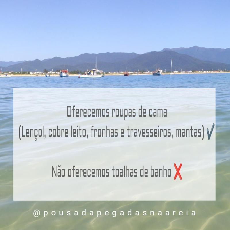 Pousada Pegadas Na Areia Palhoça Extérieur photo