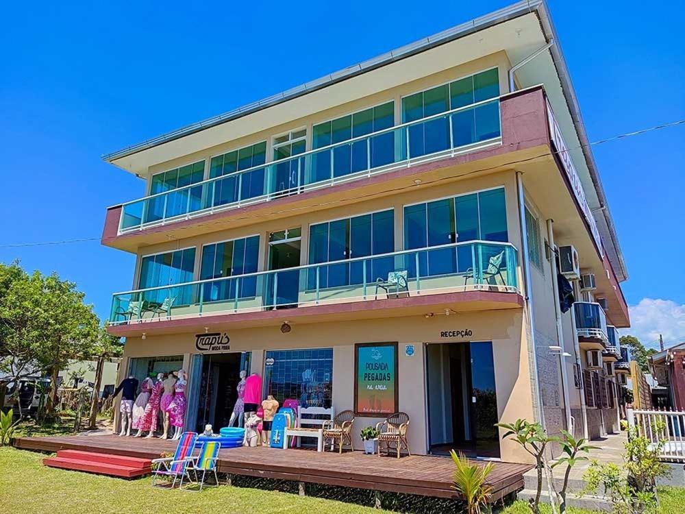 Pousada Pegadas Na Areia Palhoça Extérieur photo